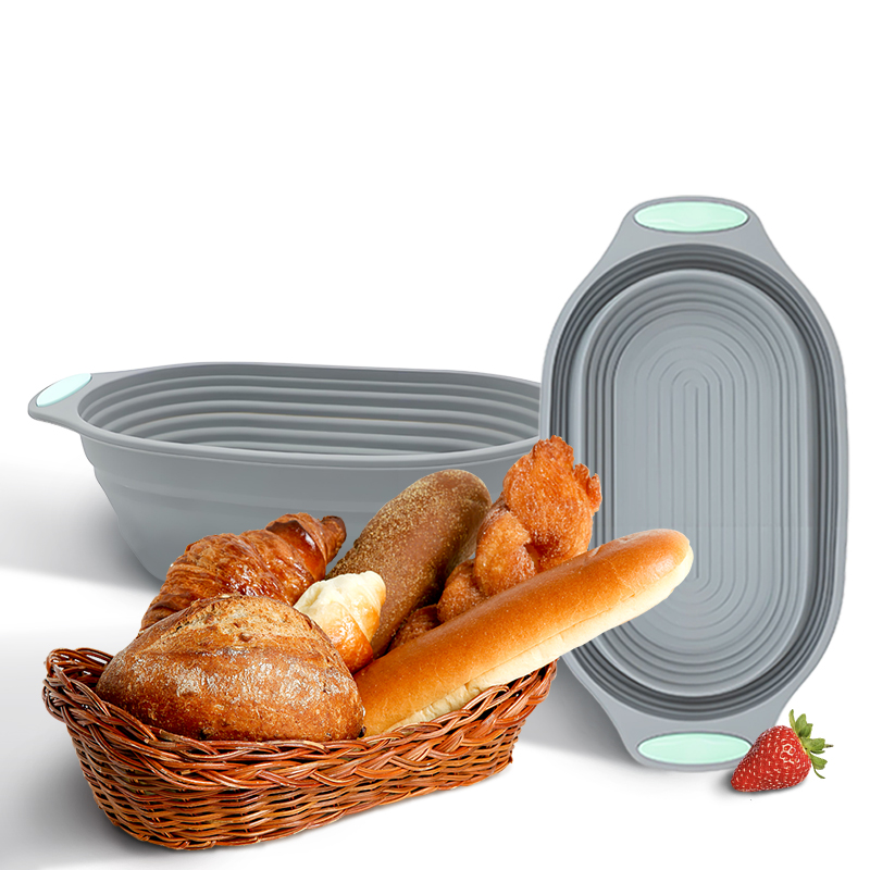 Kitchen Gadgets Best - 1PC Silicone Foldable Banneton Bread Proofing