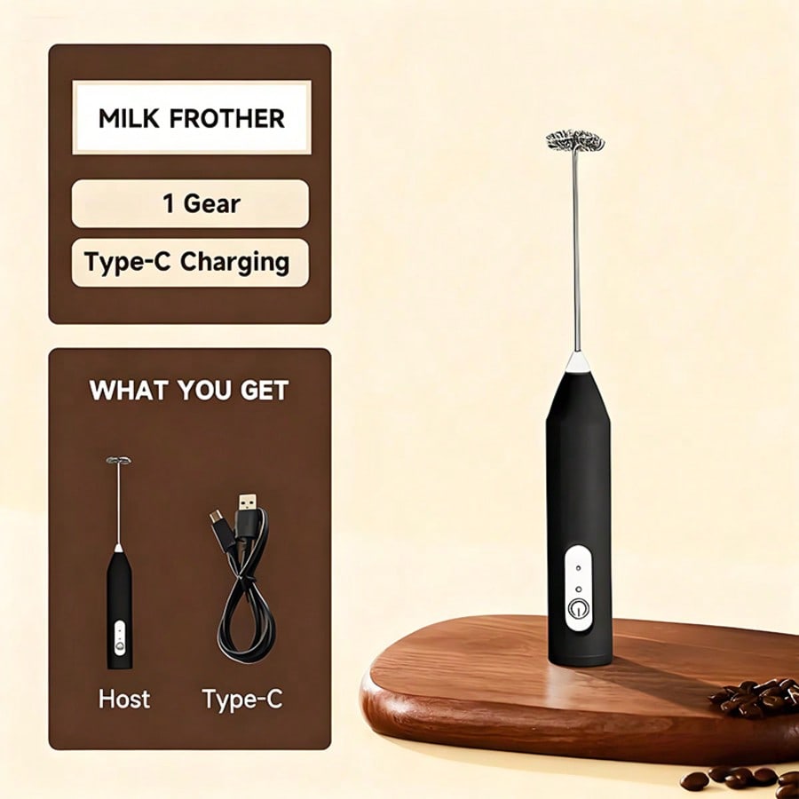 Kitchen Gadgets Best - 1-Pack Handheld Electric Mixer, Egg Beater,