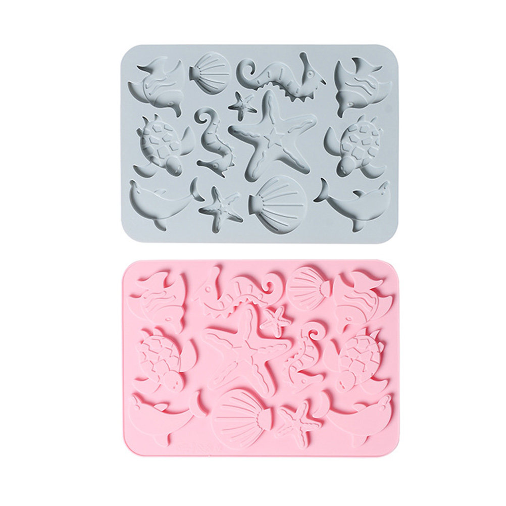 Kitchen Gadgets Baking - 2Pcs Food Safe Silicone Marine Life