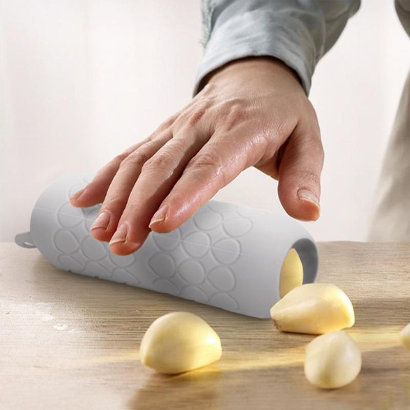 Garlic Peeler Tube Silicone Qu - Kitchen Gadgets Youtube review and price