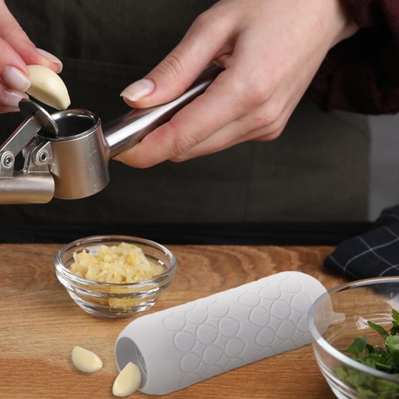 Garlic Peeler Tube Silicone Qu - Kitchen Gadgets Youtube review and price