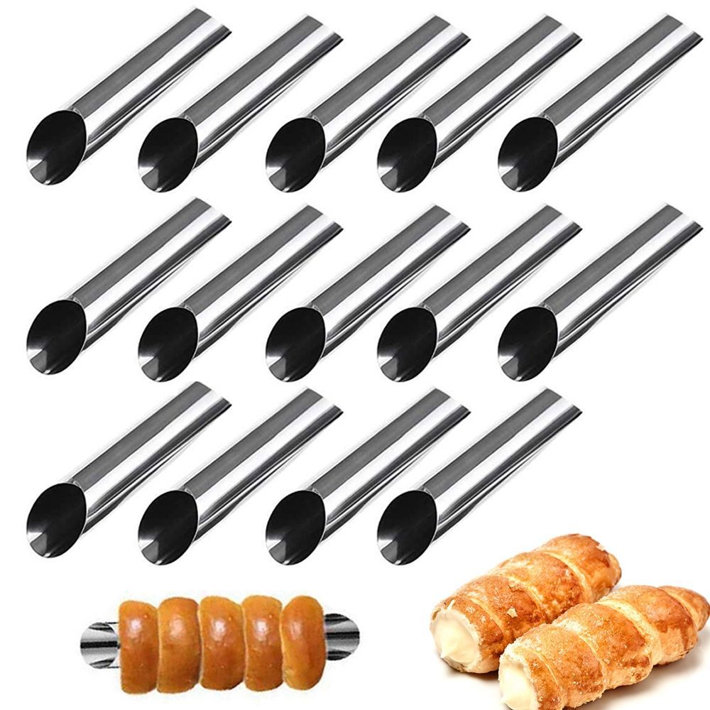 metal 6 pcs/set danish cannoli - Kitchen Gadgets Youtube review and price