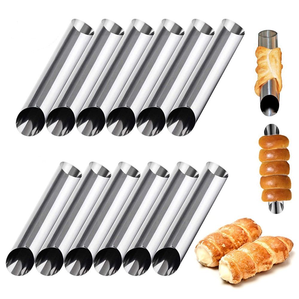 metal 6 pcs/set danish cannoli - Kitchen Gadgets Youtube review and price