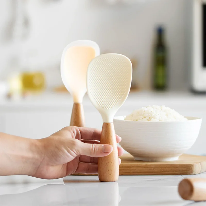 Hanging Silicone Rice Spoon Ki - Kitchen Gadgets On Sale review and price