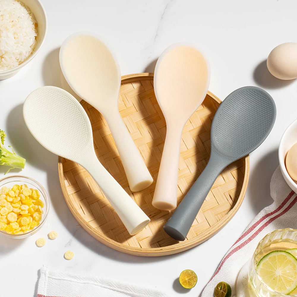 1Pcs Silicone Spoon Non-stick  - Kitchen Gadgets On Sale review and price