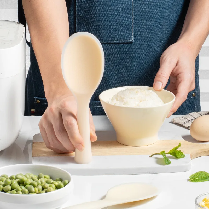 1Pcs Silicone Spoon Non-stick  - Kitchen Gadgets On Sale review and price