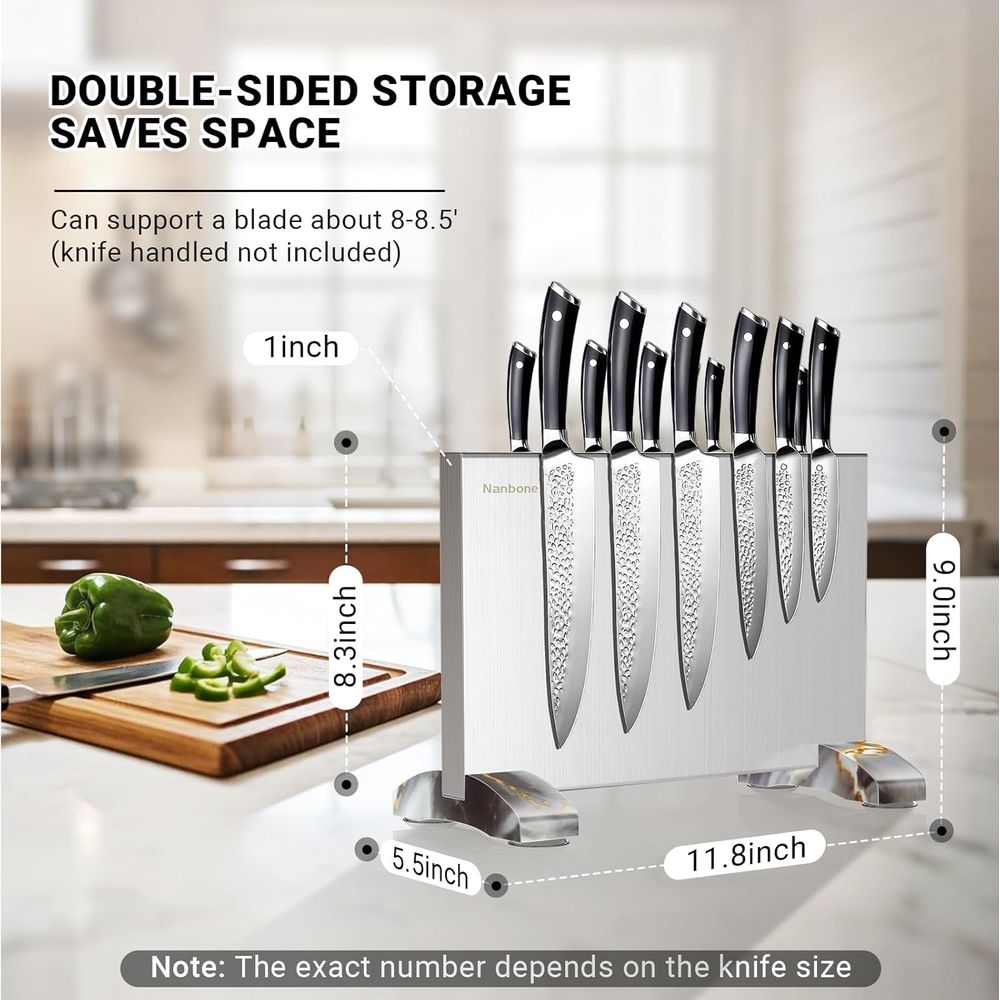 Magnetic Block Stand Without K - Magnetic Knife Strip review and price