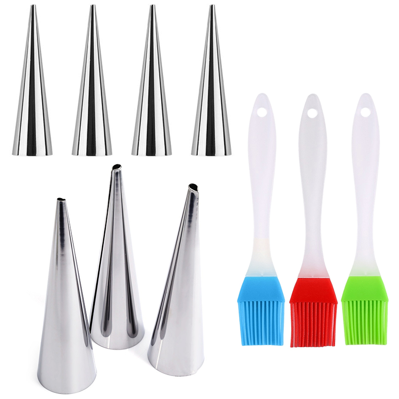 6PCS Conical Tube Mold with Ra - Kitchen Gadgets Youtube review and price