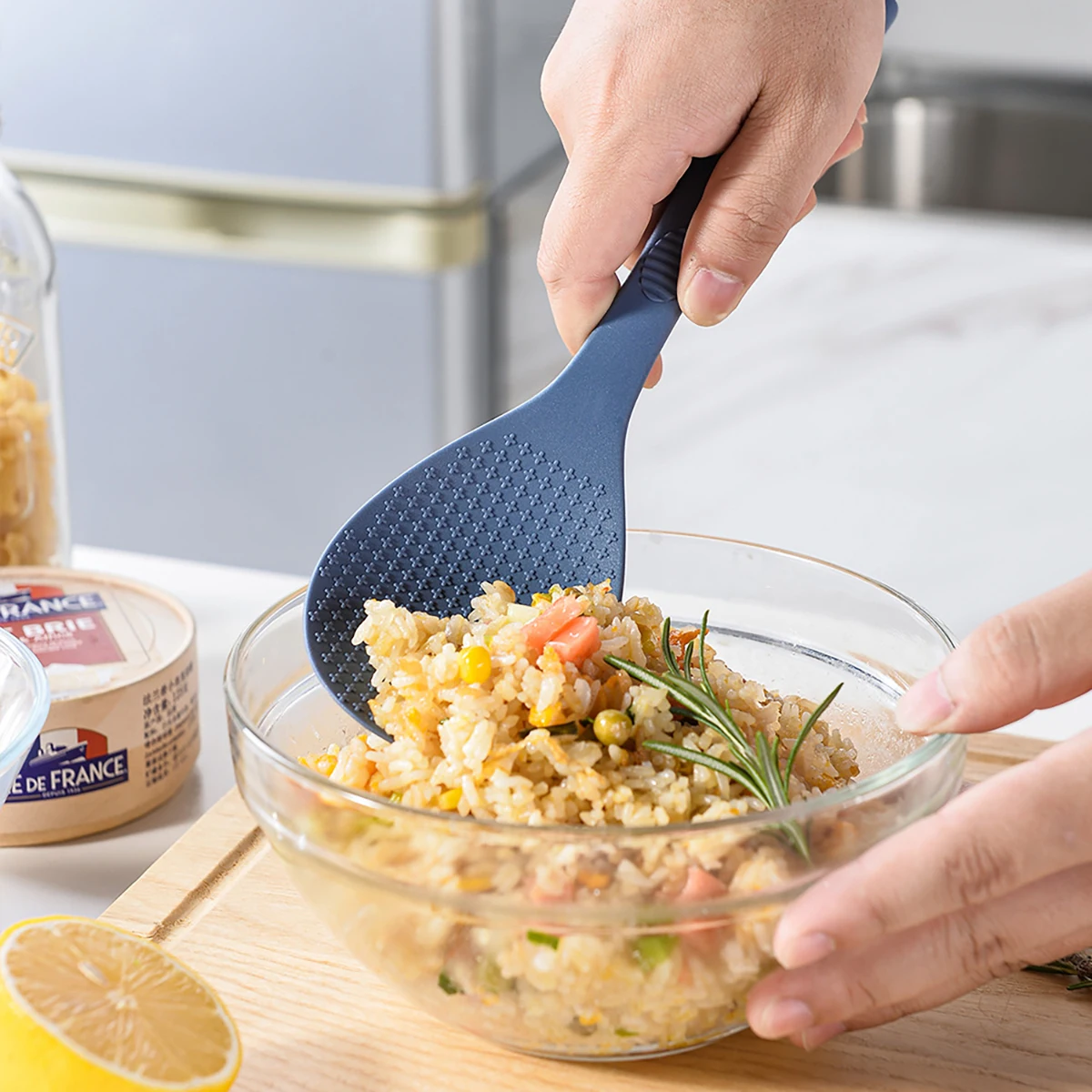 1PC Food Grade Silicone Rice S - Kitchen Gadgets On Sale review and price