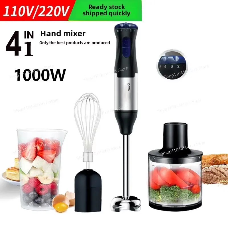 110V 1000W Handheld Immersion  - Immersion Blender Stick review and price
