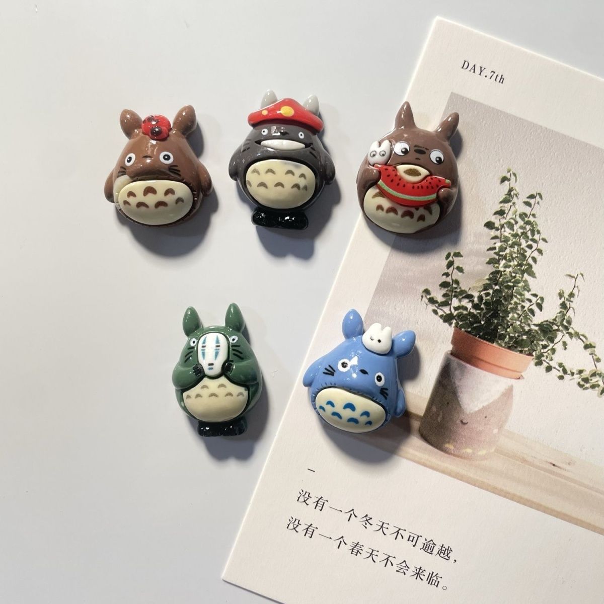Totoro Anime Resin Fridge Magn - Kitchen Gadgets Best review and price