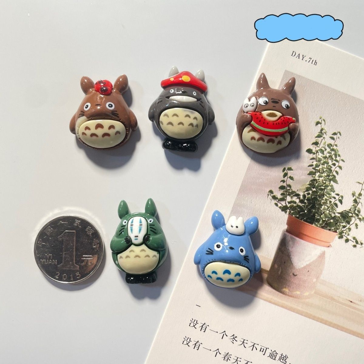 Totoro Anime Resin Fridge Magn - Kitchen Gadgets Best review and price